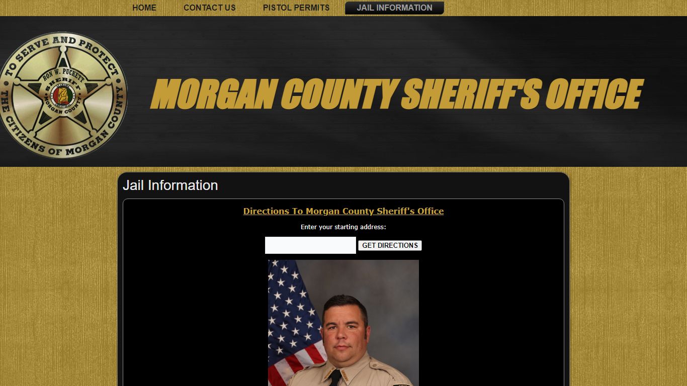 The Morgan County Jail is managed by Warden Aaron Dawson